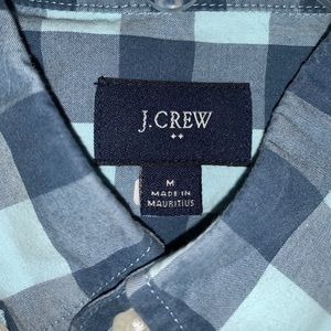 J. Crew Short Sleeved Button Down Shirt.